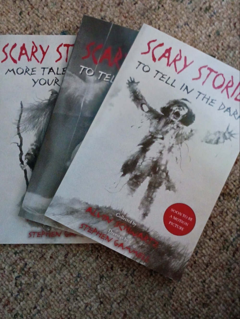 Scary Stories To Tell In The Dark 3 Books